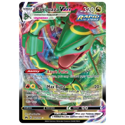 Rayquaza VMAX (102) - Crown Zenith